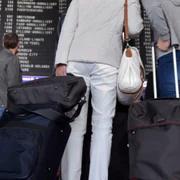 bagaje în aeroport Foto