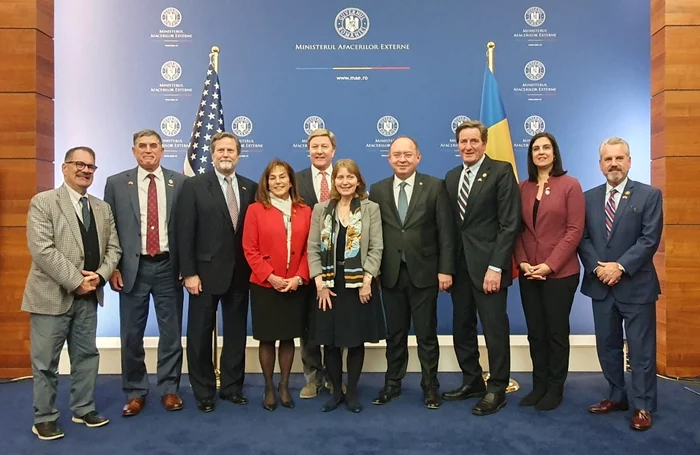 Delegația Statelor Unite, primită de ministrul Afacerilor Externe FOTO MAE