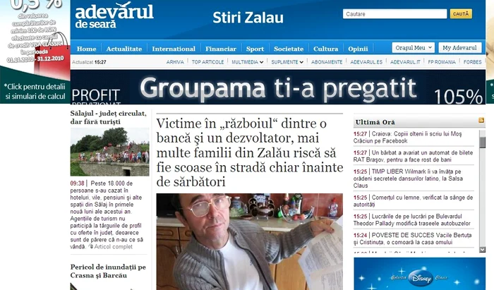 zalau.adevarul.ro şi-a schimbat imaginea