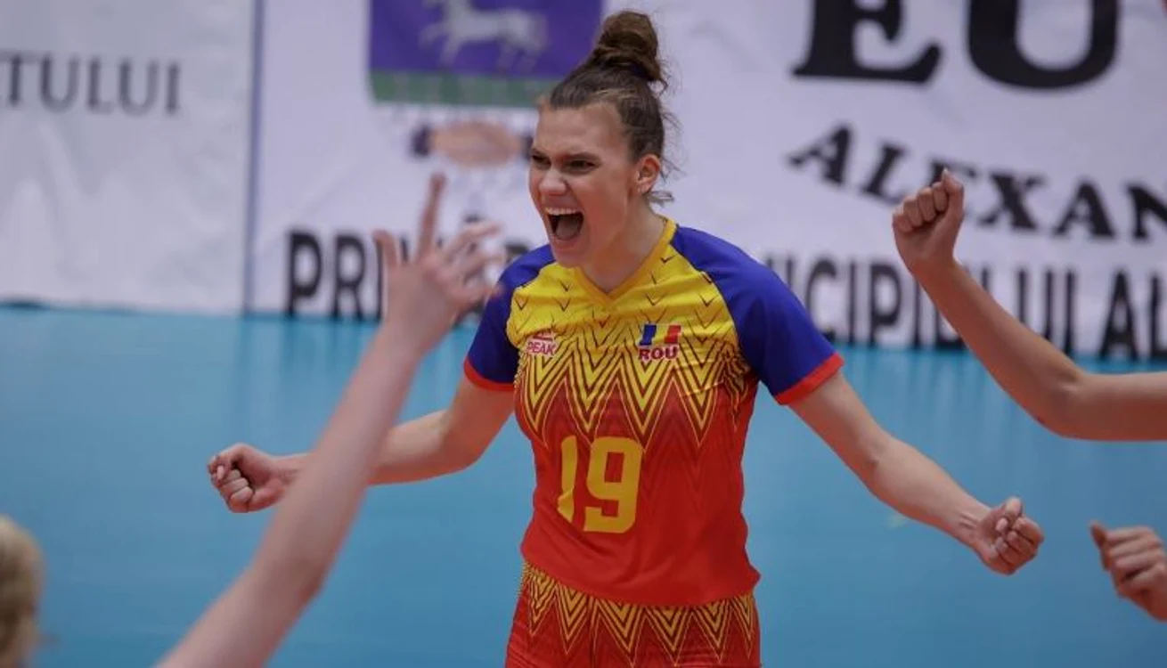 Adelina Ungureanu este liderul naționalei de volei a României (FOTO: Elis Iordache)