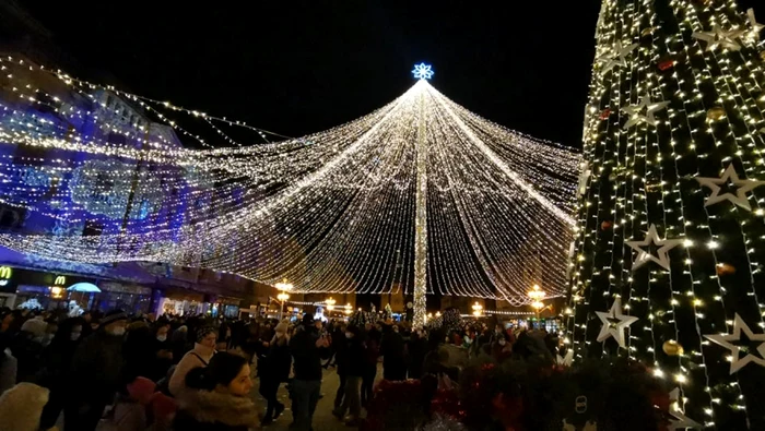 S-a deschis Târgul de Crăciun de la Timişoara FOTO Ş.Both