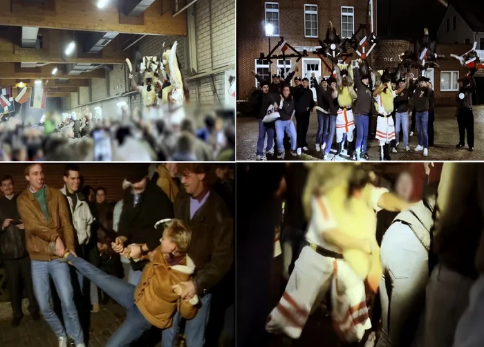 Festivalul Klaasohm, tradiția germană de Crăciun de a vâna și lovi peste fund femeile YouTube STRG_F
