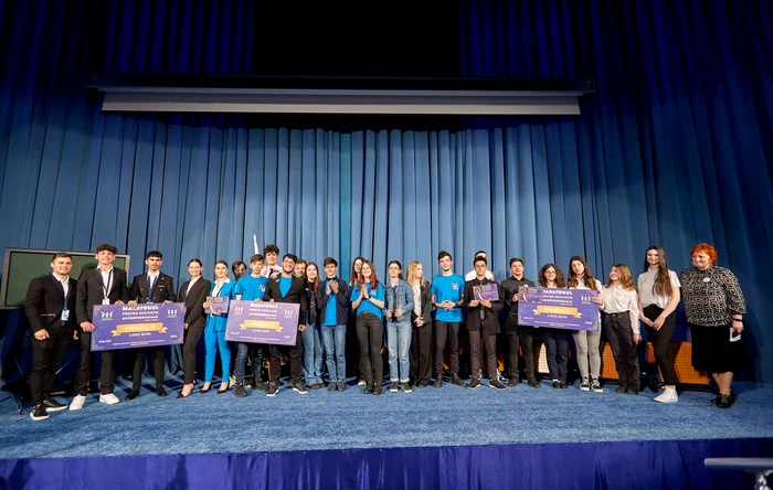 Elevii premiați la competiția de idei de afaceri FOTO Maratonul pentru Educație Antreprenorială
