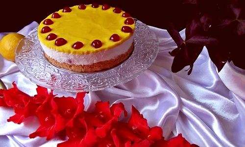 cheesecake cu jeleu din lemon curd  jpeg