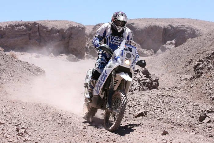 Dakar 2011: Marcel Butuza în proba specială 5 din Chile (foto: Maindru)