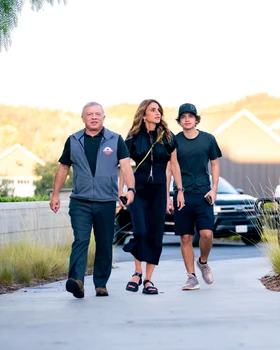 Familia regală iordaniană în vacanța de vară din 2023, Instagram