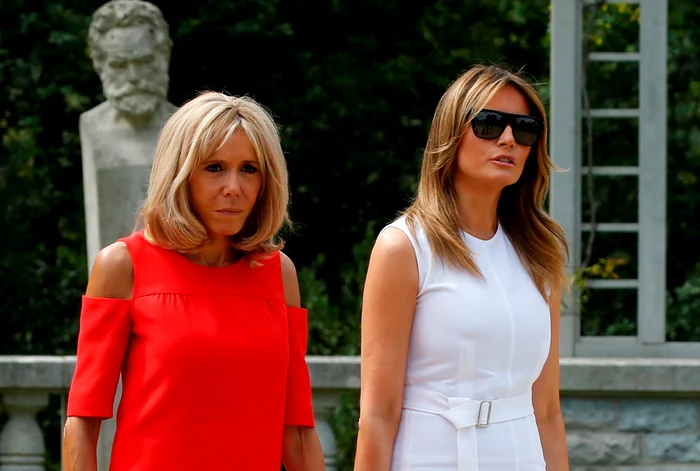 
    Brigitte Macron și Melania Trump, de departe cele mai elegante apariții de la Summit-ul G7foto: EPA  