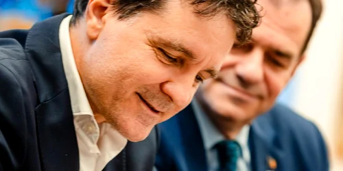 Nicusor dan ludovic orban   Foto Facebook Ludovic Orban jpg