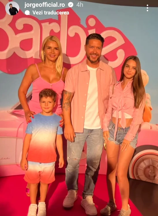 Jorge cu familionul a venit să vadă Barbie