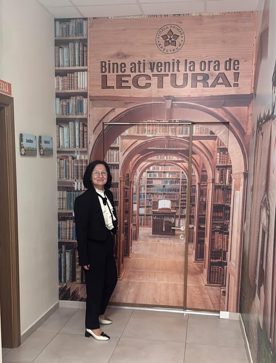 Mariana Stan, un dascăl model. FOTO: Arhiva personală