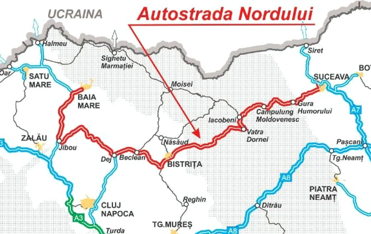 Autostrada Nordului va lega Baia Mare de Suceava, Foto: Facebook Cristian Pistol
