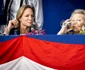 Prințesa Margarita și mătușa ei, Regina Beatrix a Olandei. FOTO: Profimedia