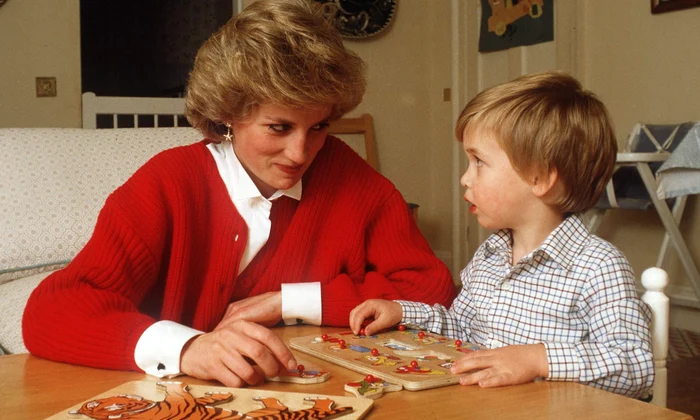 Prințesa Diana și Prințul william  foto   GettyImages jpg