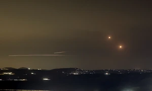 Israelul interceptează proiectile lansate de Hezbollah FOTO EPA EFE jpg