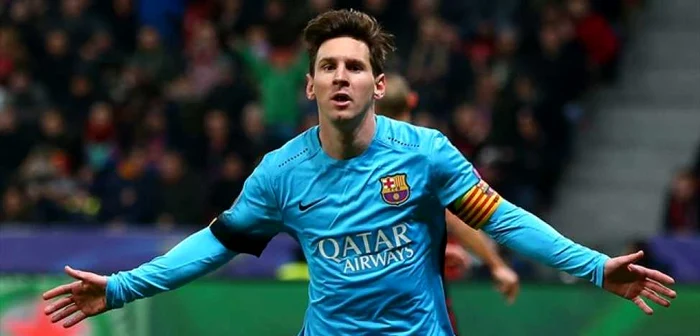 Lionel Messi a dat gol pe BayArena FOTO UEFA:COM