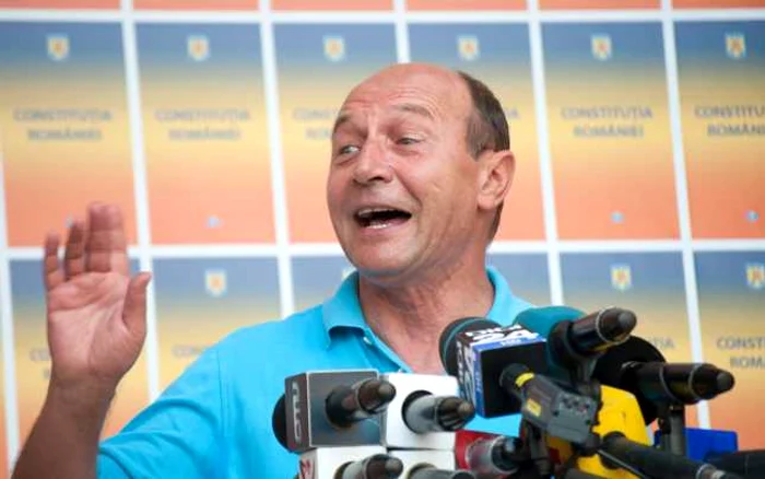 Preşedintele Traian Băsescu FOTO Arhiva Adevărul