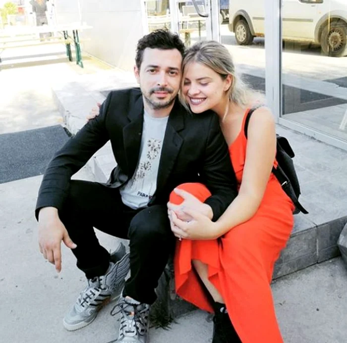 Marius Moga şi soţia sa, Bianca LăpuşteFoto: arhivă personală