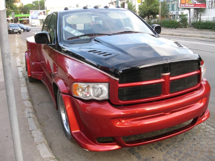 Dodge RAM BFT pe străzile din Iaşi