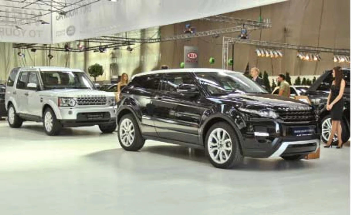 Range Rover Evoque este vedeta expoziţiei