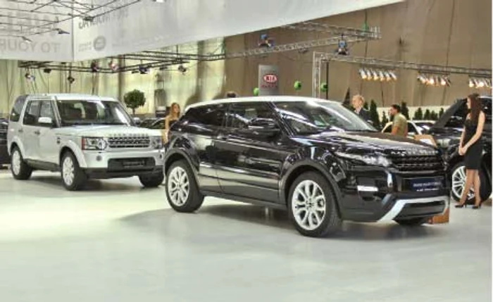 Range Rover Evoque este vedeta expoziţiei