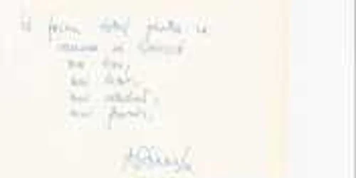 Mesaj lăsat de Adrian Păunescu în cartea de onoare a Casei de Cultură