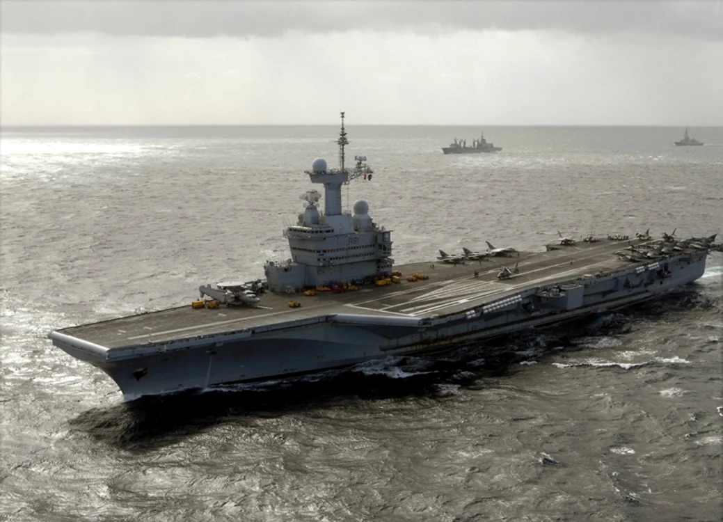 Portavionul Charles De Gaulle, foto French Navy