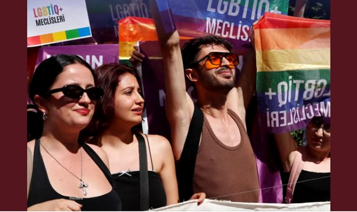 Marşul Pride LGBTQ+ de la Istambul fusese interzis. FOTO Facebook VOA Português