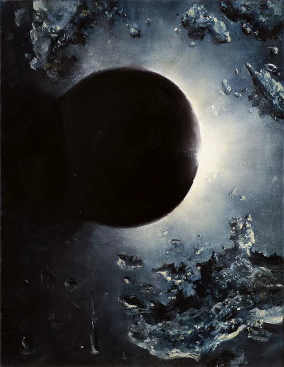 the eclipse oil on canvas 35x45cm 2017 m jpg jpeg