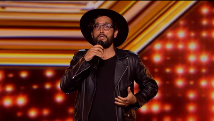 Reacția lui Cezar Ouatu după ce a fost eliminat de la X Factor Marea BritanieFoto: Captură YouTube