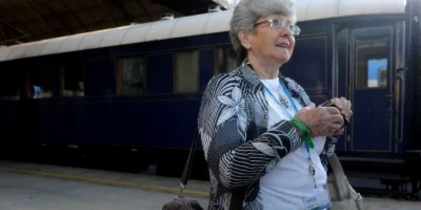 Winton Train a plecat din Praga în cinstea britanicului Nicholas Winton (AFP)