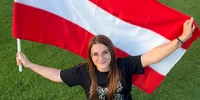 madalina dumitru, dinamovista care a scris o carte despre clubul preferat foto arhiva mada dumitru jpeg