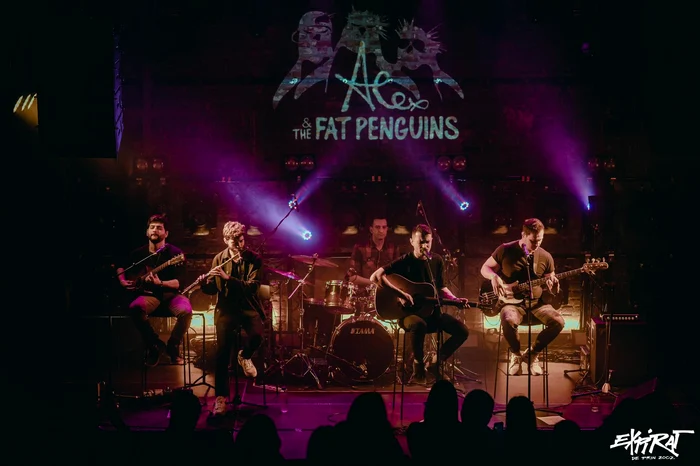 Trupa Alex& The Fat Penguins are sute de concerte la activ FOTO Expirat