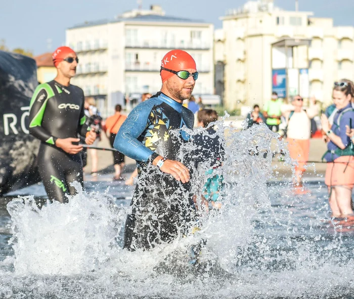 Costel Cîrje, un mare pasionat de triatlon FOTO arhiva personală