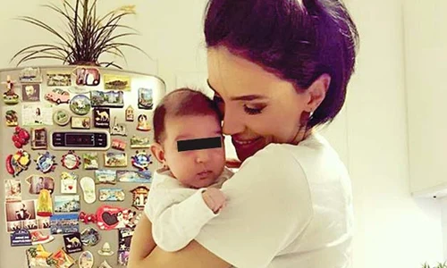 Micuţa Zenaida va fi botezată pe 10 noiembrie jpeg