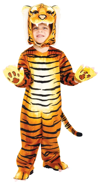 Un costum de tigru pentru copii se poate cumpăra de pe site-urile specializate cu sume cuprinse între 50 şi 150 de leiFoto: costumecraze.com