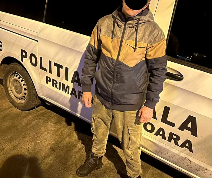 Bărbatul a ajuns pe mâinile poliției FOTO PLT