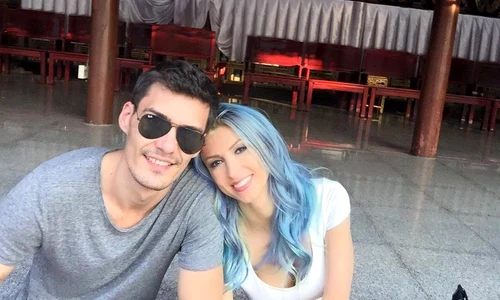Andreea și George formează un cuplu din iulie 2015 jpeg