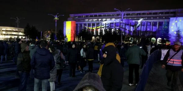 Miting susţinere Laura Codruţa Kovesi - Piaţa Victoriei / FOTO Inquam Photos / Octav Ganea / 15 feb 2019
