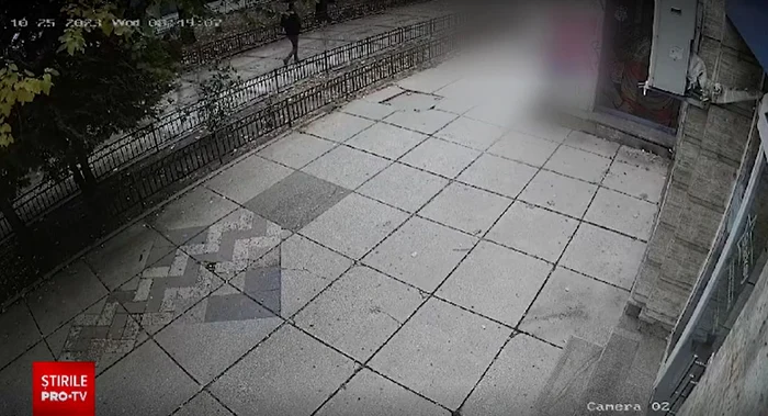 Imagine de la fața locului / foto: captura ProTV