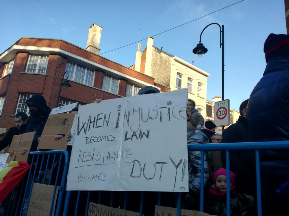 protest bruxeeles