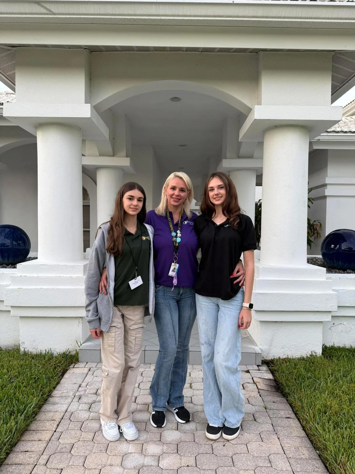 Catrinel Sandu, mândră de fetele ei