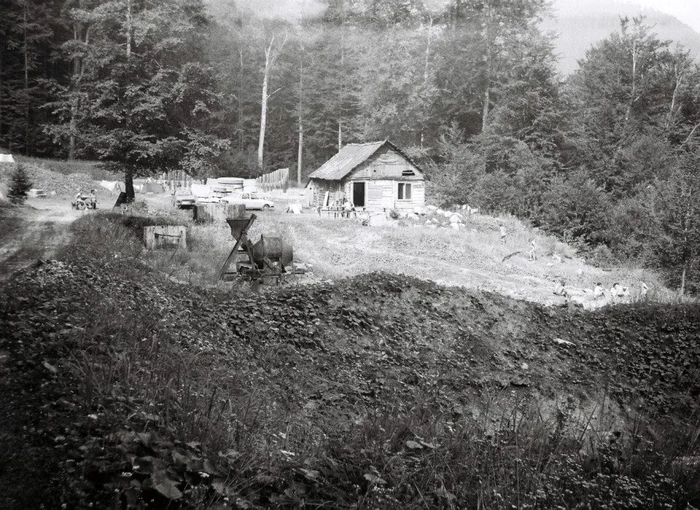 Sarmizegetusa Regia în anii 80 Foto Cornelius Ionescu.
