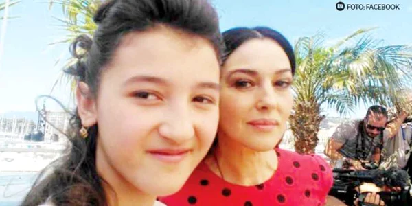 Maria Alexandra Lungu alături de starul italian Monica Bellucci FOTO