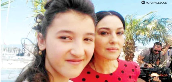 Maria Alexandra Lungu, alături de Monica Bellucci