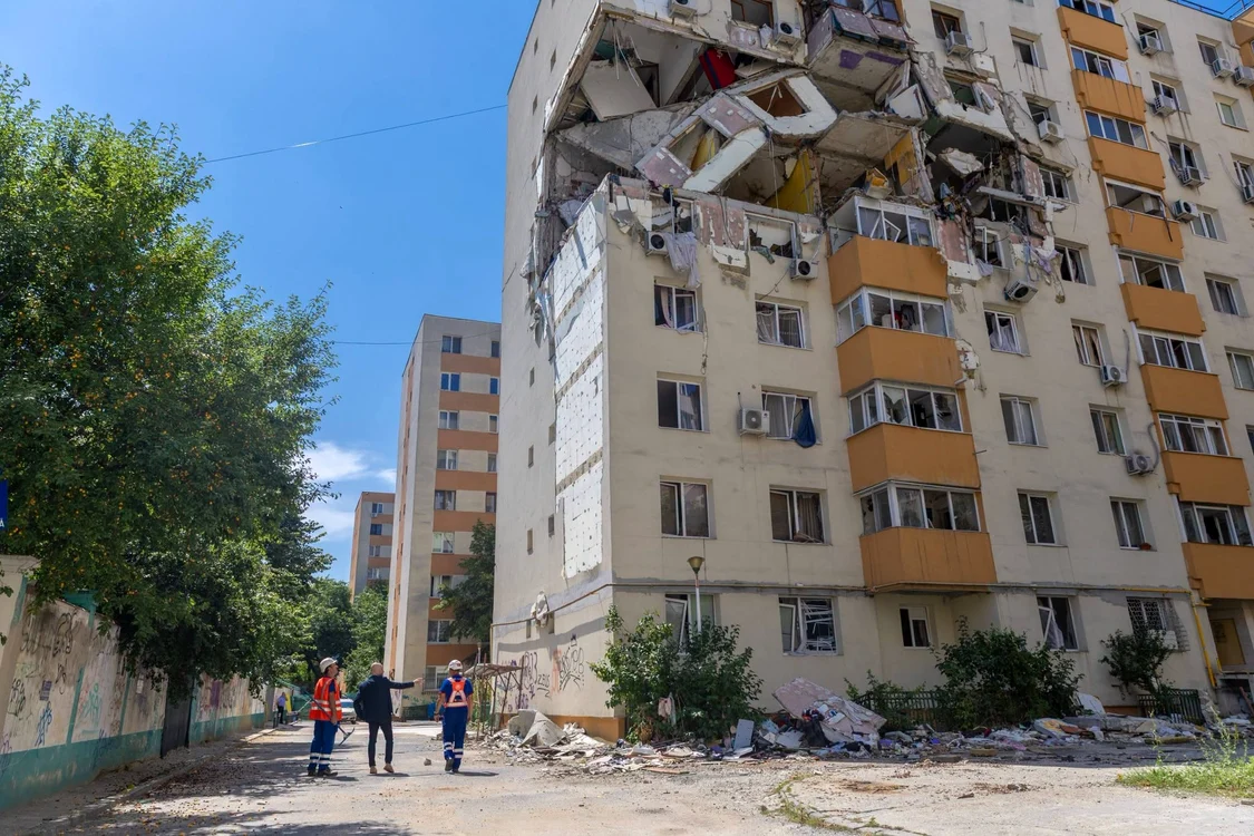 Blocul din Rahova afectat de explozia de gaze