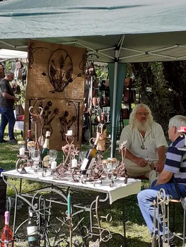 Maestru fierar, Ovidiu Petre Dumitrescu. FOTO Arhiva personală