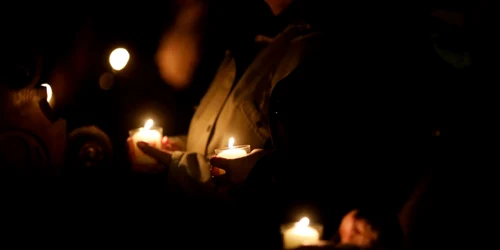 Slujba de inviere de rit catolic de la Timisoara 16 aprilie 2022 FOTO Mediafax