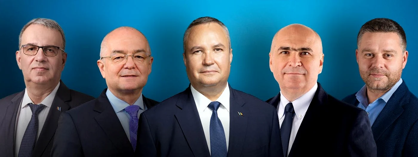 Nicolae Ciucă alături de lideri ai PNL FOTO Arhivă