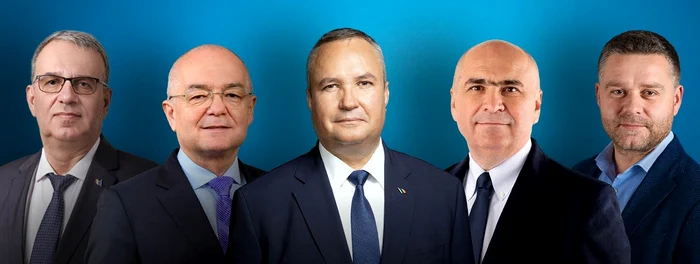 Nicolae Ciucă alături de lideri ai PNL FOTO Arhivă