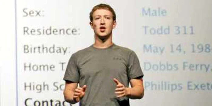 Mark Zuckerberg, fondatorul Facebook, are o avere estimată de „Forbes“ la 17,5 miliarde de dolari  